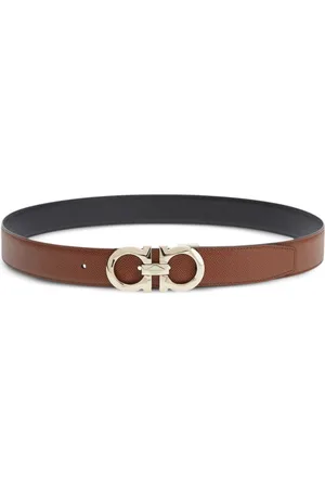 Salvatore Ferragamo Gancini reversible leather belt