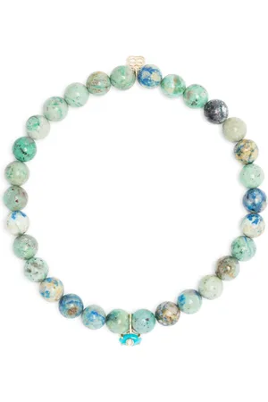 Sydney Evan 14kt yellow Evil Eye bracelet