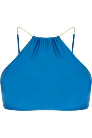Lenny Niemeyer Chain-link halterneck bikini top