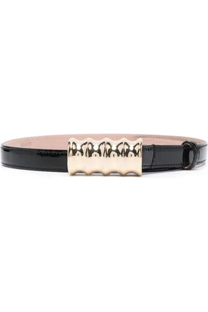 Khaite The Small Julius leather belt