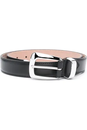 Khaite Leather buckle belt