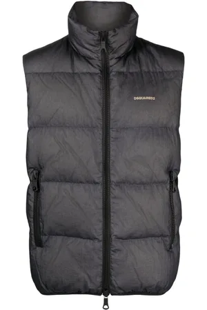Dsquared2 Logo-embossed ripstop puffer vest