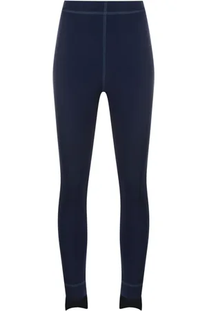 Gloria Coelho High-waisted asymmetric leggings