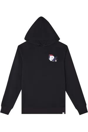 AGNÈS B. Logo-print cotton hoodie