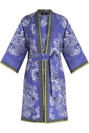 Etro Kesa floral-print silk robe