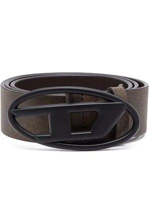 Diesel B-1DR buckle leather belt