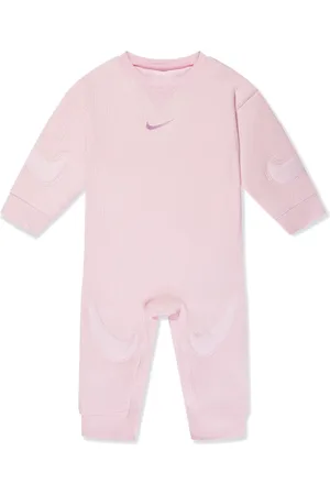 Nike Logo-embroidered babygrow