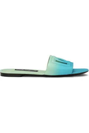 Dolce & Gabbana DG-logo ombré slippers