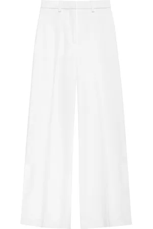 ANINE BING Lyra pressed-crease tailored trousers
