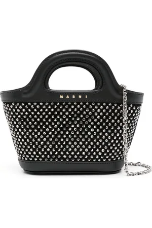 Marni Studded leather crossbody bag