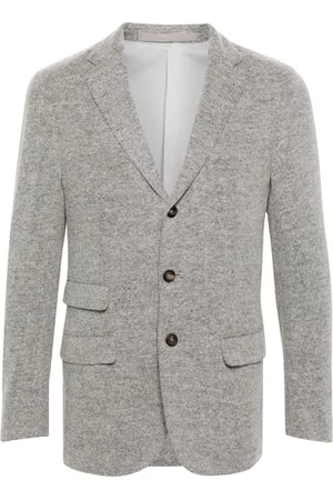 ELEVENTY Alpaca wool-blend blazer