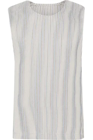 Issey Miyake Pleated tank top