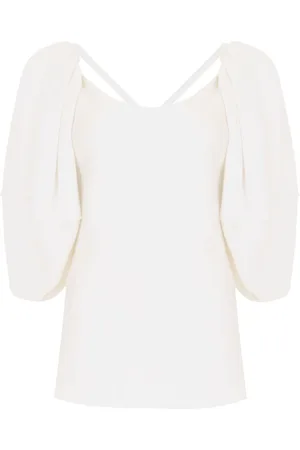Gloria Coelho Henrique VIII crepe blouse