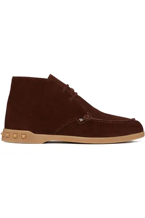 VALENTINO GARAVANI Leisure Flows suede desert boots