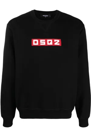 Dsquared2 Logo-patch cotton sweatshirt