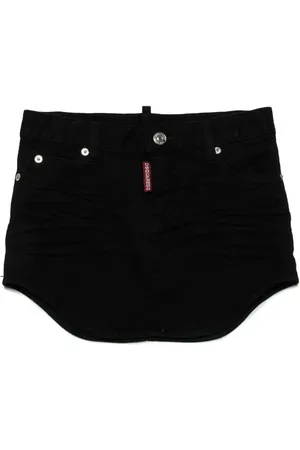 Dsquared2 Logo-print denim skirt