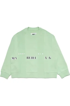 Maison Margiela Logo-print cotton sweatshirt