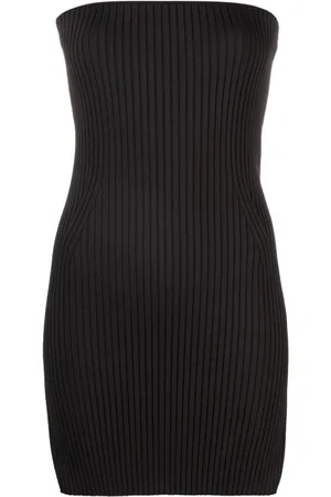 Nanushka Brynn ribbed strapless top