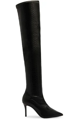 Giuseppe Zanotti Makanzie crocodile-effect boots