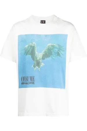 SAINT MXXXXXX Consume graphic-print cotton T-shirt