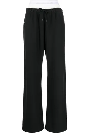 Alexander Wang Layered-design cotton track pants