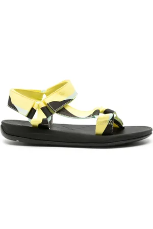 Camper Graphic-print touch-strap-fastening sandals