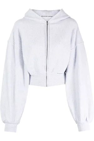 Alexander Wang Zip-up cropped hoodie