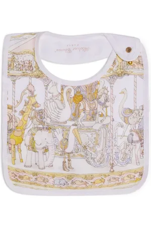 Atelier Choux Carousel organic cotton bib