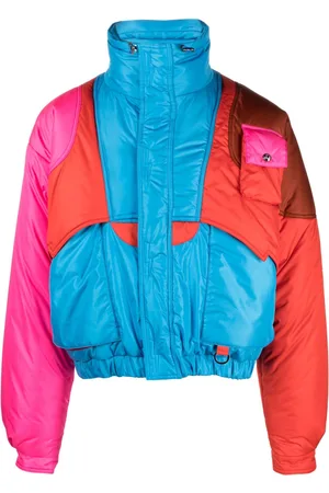 Members OF The Rage Colour-block puffer jacket