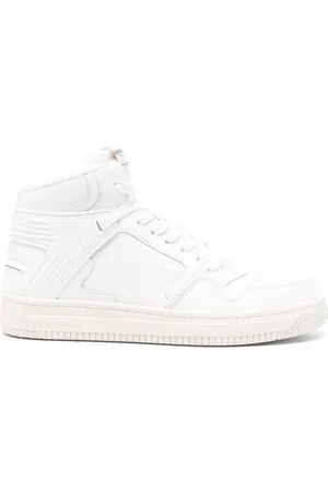 Philippe model Logo-patch high-top sneakers