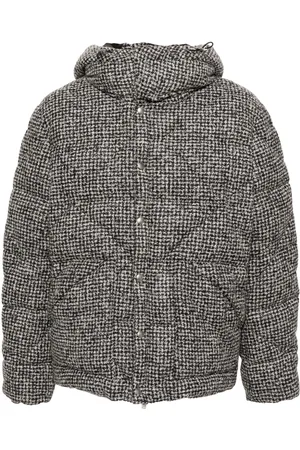 LARDINI Checked padded jacket