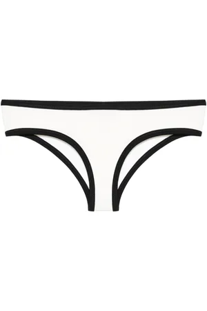 Marysia Ligne contrasting-trim bikini bottoms