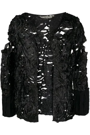 Comme des Garçons 1992 cut-out open-front cardigan