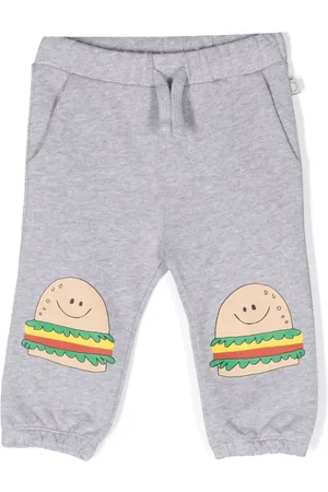 Stella McCartney Illustration style-printed track pants