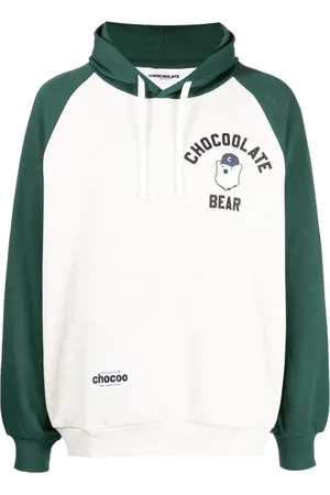 Chocoolate Logo-print cotton hoodie