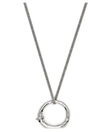 Jil Sander Ring pendant necklace