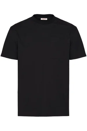 VALENTINO GARAVANI V-detail cotton T-shirt