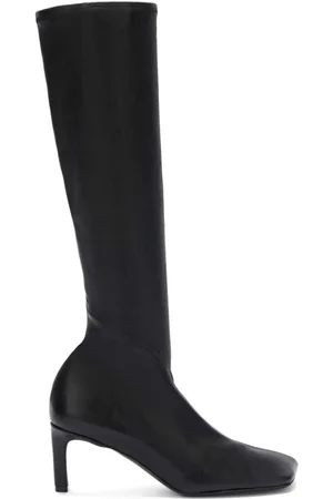 Jil Sander 70mm leather knee boots