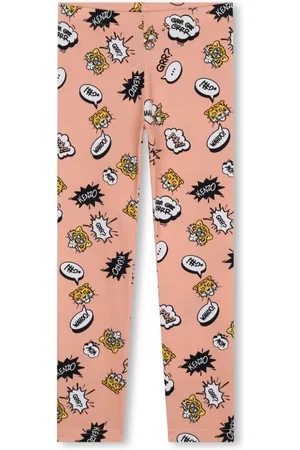 Kenzo Tiger-print jersey leggings