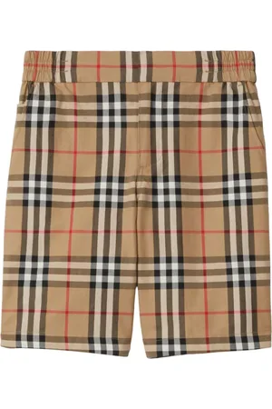 Burberry Vintage Check elasticated cotton shorts