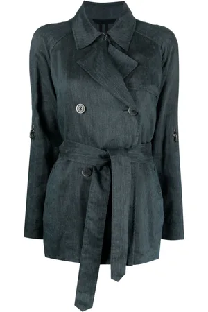 FAY Lobster-claw double-breasted coat