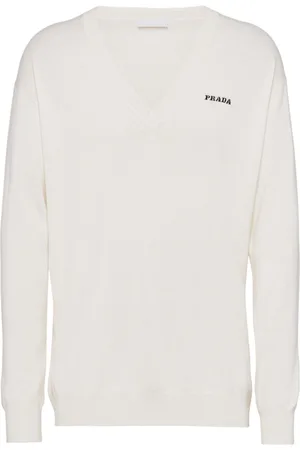 Prada V-neck cashmere jumper