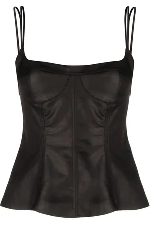 Stella McCartney Corset-style peplum tank top
