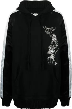 GREG LAUREN Souvenir embroidered hoodie