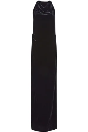 Proenza Schouler Velvet cowl-neck gown