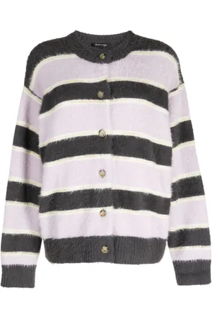 tout a coup Stripe-print cardigan
