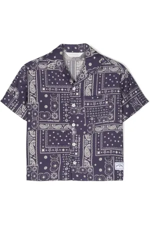 Palm Angels Astro Paisley short-sleeve shirt
