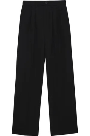 ANINE BING Carrie wide-leg wool trousers