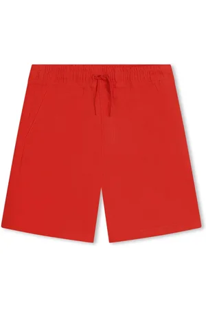Kenzo Logo-embroidered drawstring shorts