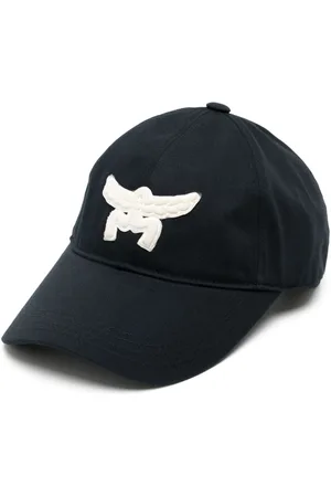 MCM Essential logo-appliqué cotton baseball cap